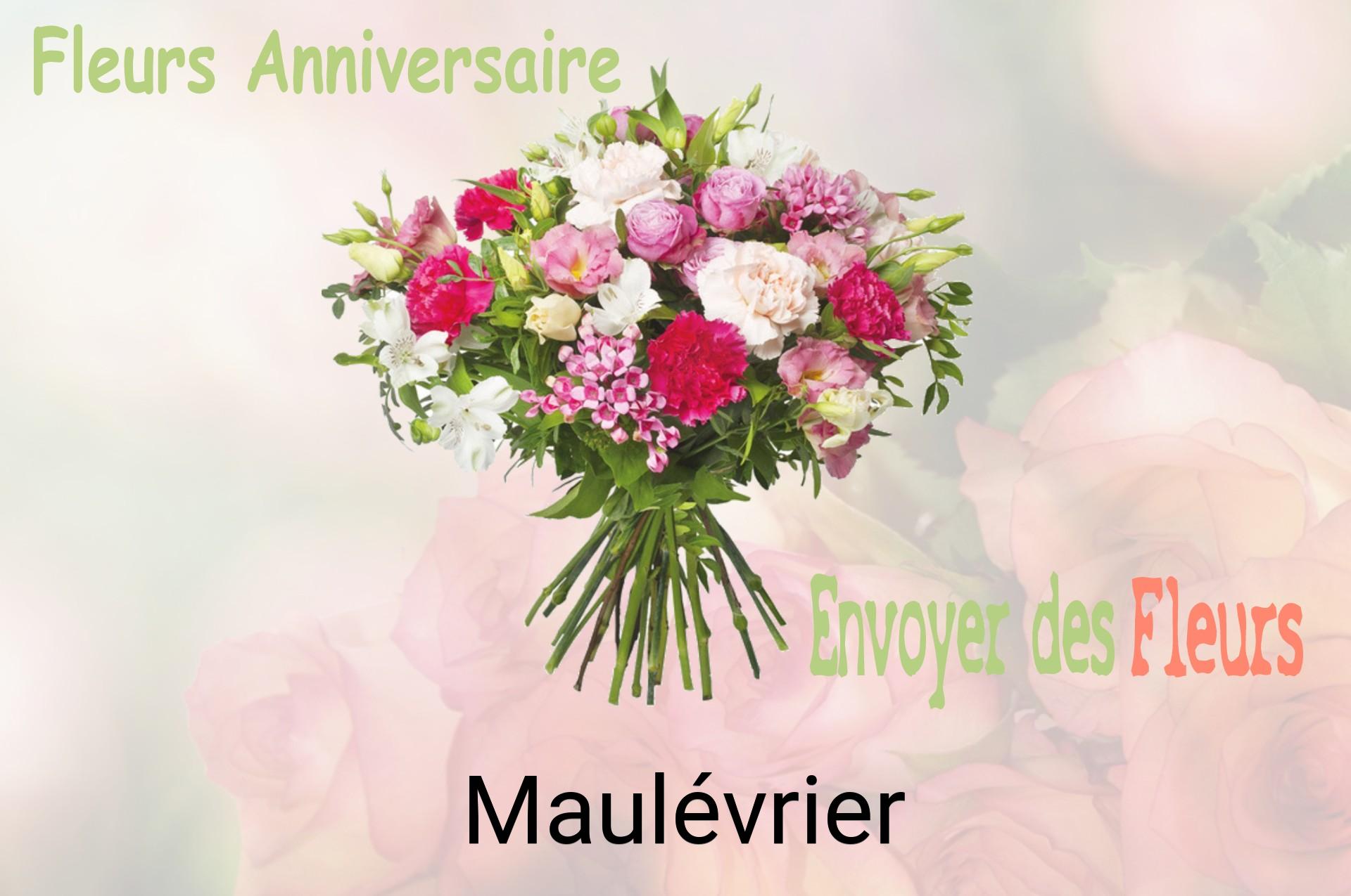 Bouquet de fleurs d’anniversaire livré à Maulévrier