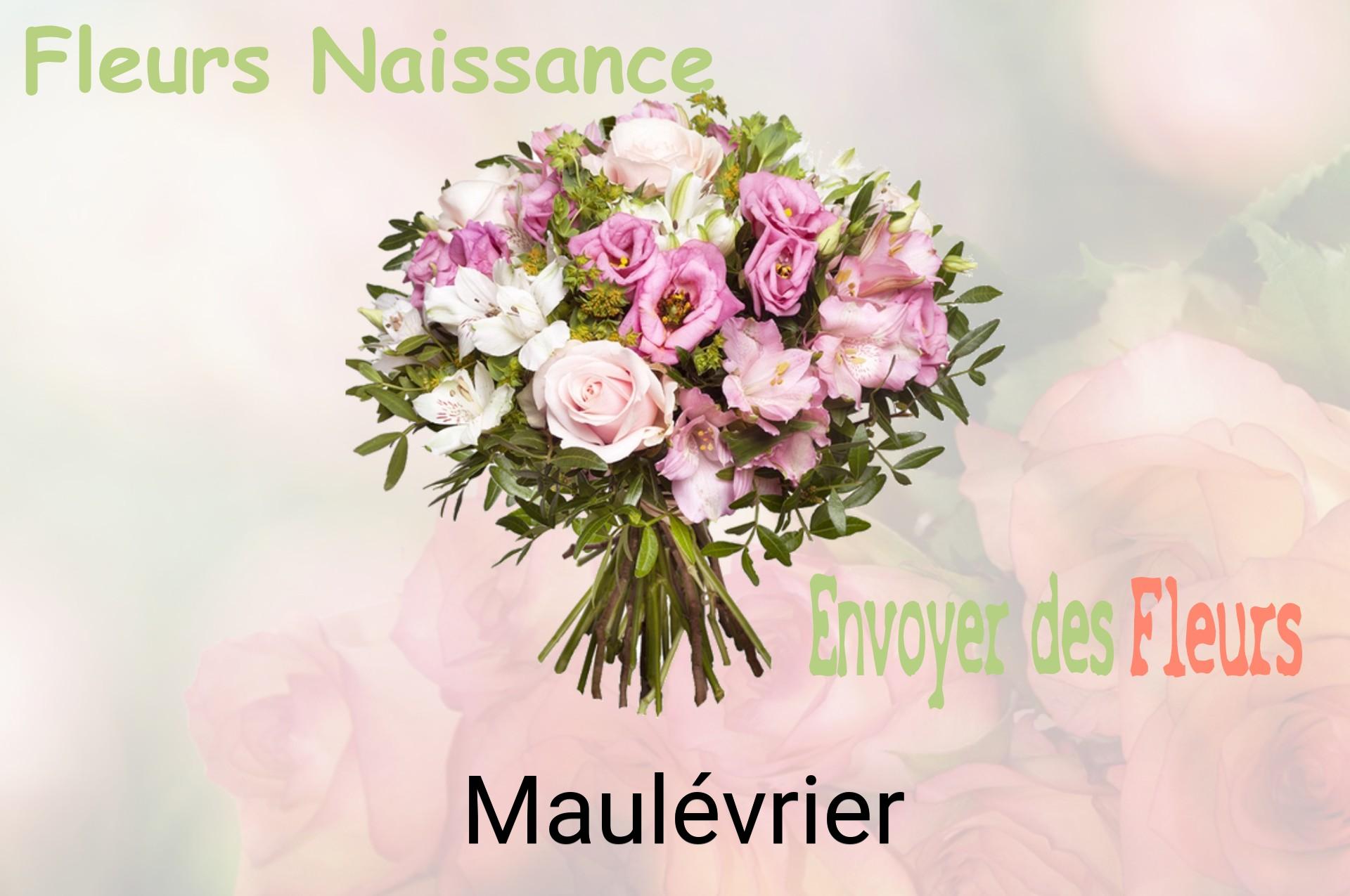 Bouquet de fleurs de naissance livré à Maulévrier